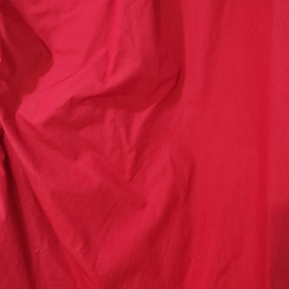 Men's Bill Robinson Red Button Down Long Sleeve Shirt, Size M - Picture 11 of 16